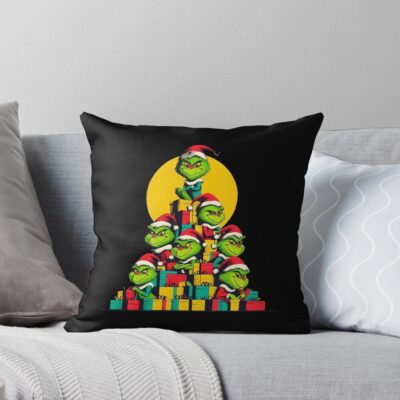 New Desing The Grinch Christmas Throw Pillow